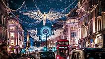 London Christmas Lights Tour By Vintage Bus Open Top